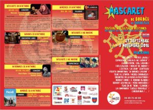 Festival Mascaret 2018 (recto)