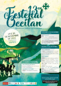 Affiche du Festival Occitan 2021 à Pamiers